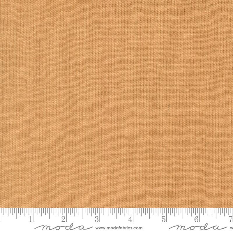 Larkspur Linen Wovens Honey Solid - Quilt Fabric, zoomed in. Select this picture to zoom back out.