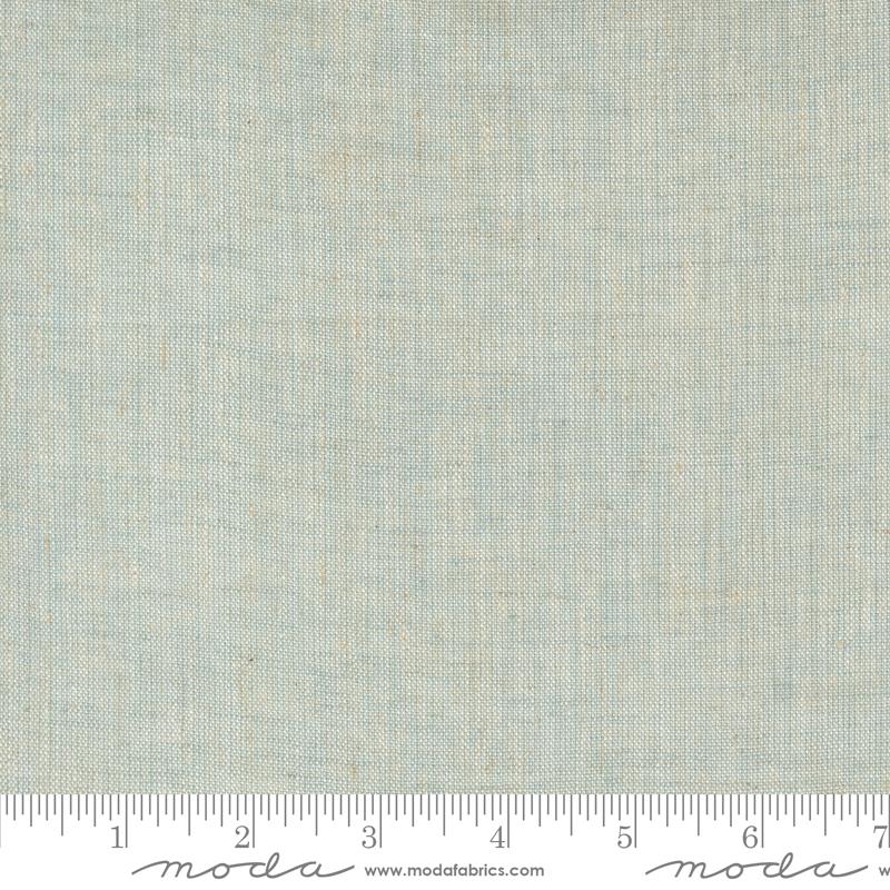 Larkspur Linen Wovens Sky Solid - Quilt Fabric, zoomed in. Select this picture to zoom back out.