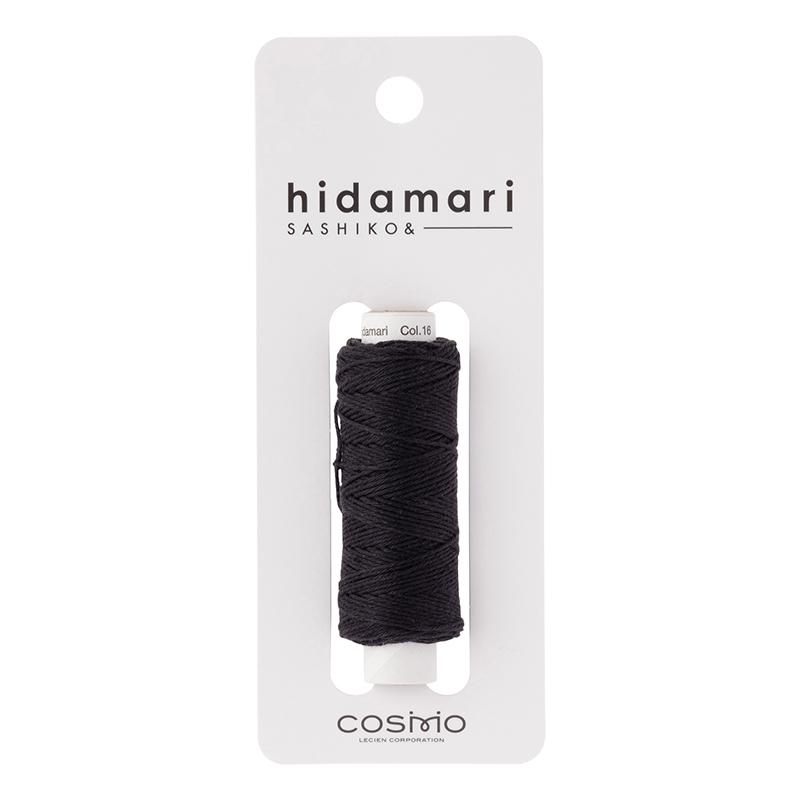 Hidamari Sashiko Thread - Black