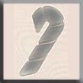 Mill Hill 12282 Candy Cane - Matte Crystal