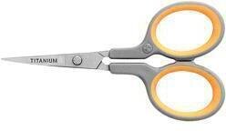 Titanium Straight Embroidery Scissors 4"