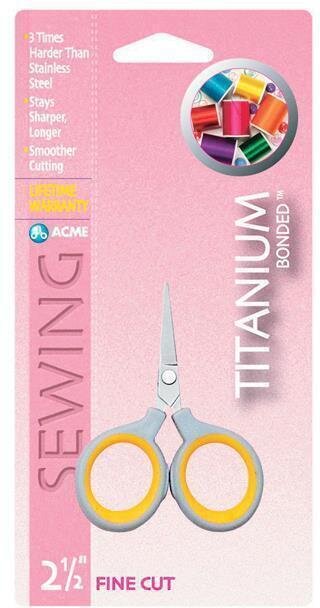 Titanium Fine Cut Scissors 2 1/2"