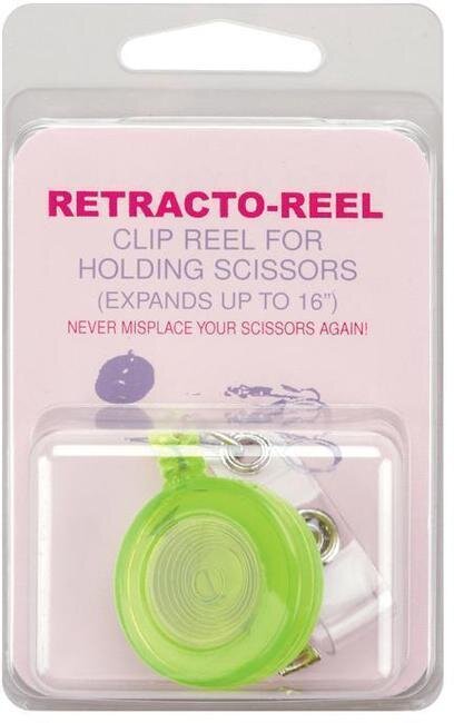 Clip-On Retracto Reel - Neon Green