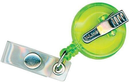 Clip-On Retracto Reel - Neon Green