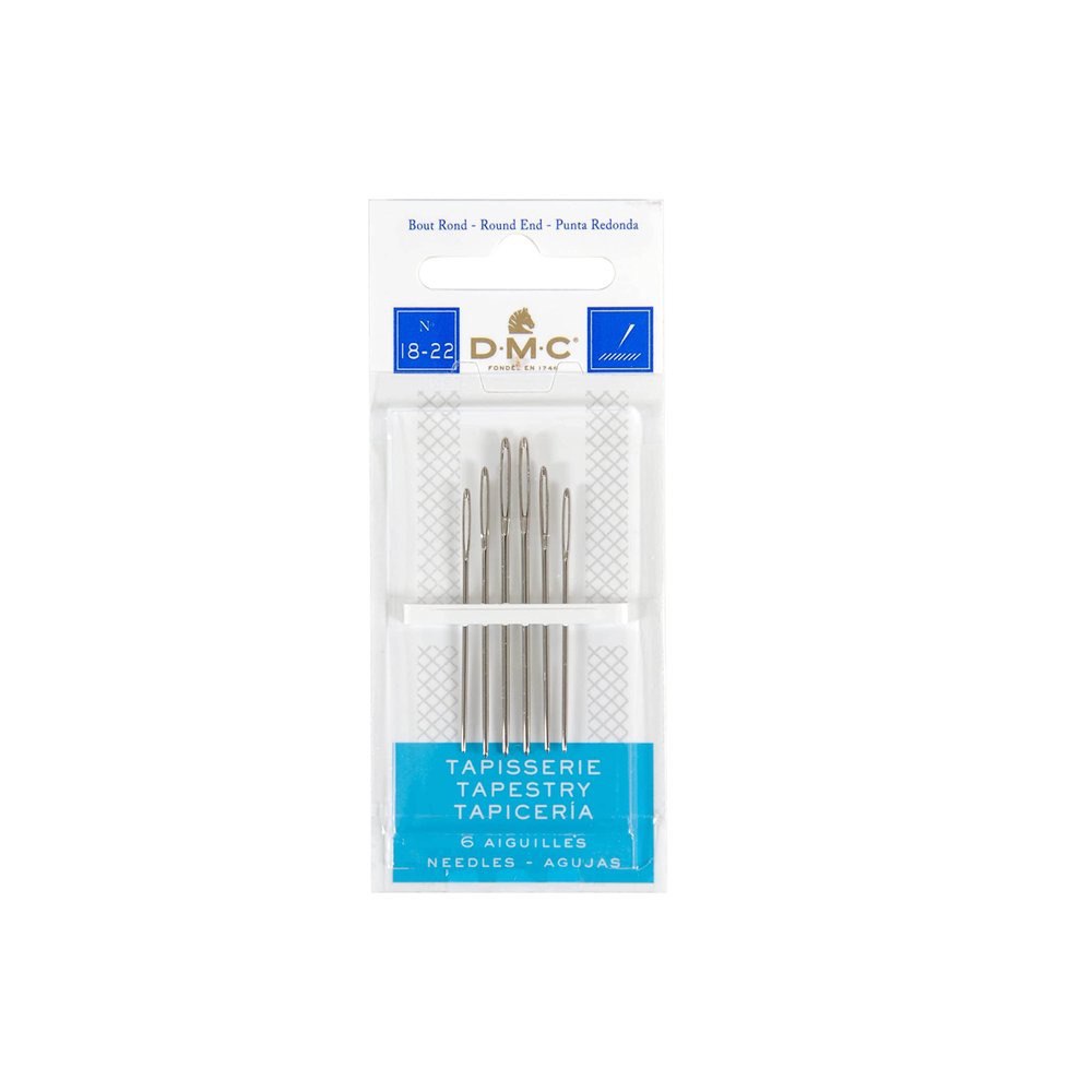 DMC Tapestry Needles Size 18/22, 6 per package