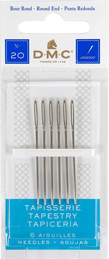 DMC Tapestry Needles Size 20, 6 per package