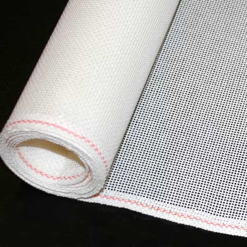 18 Count White Deluxe Mono Needlepoint Canvas 10x18