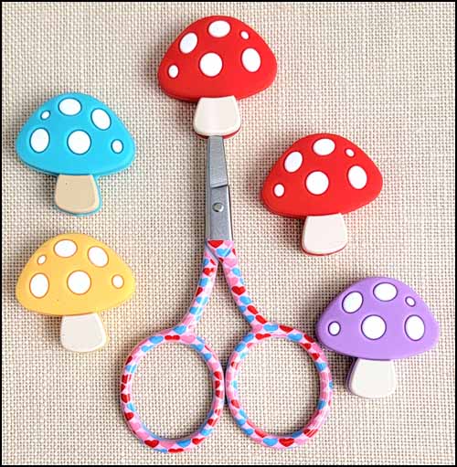 Mushroom Scissor Point Protectors, Pack of 5