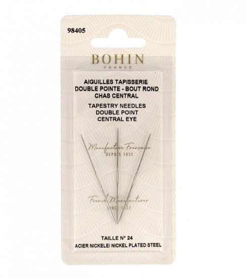 Double Point Central Eye Tapestry Needle Size 24