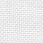 32 Count White Evenweave Fabric 17x18