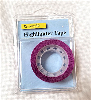 Purple Highlighter Tape