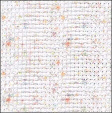14 Count Confetti Aida Fabric 9x19