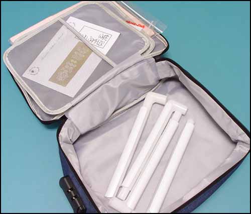 3 Layer Tote Bag With Lock