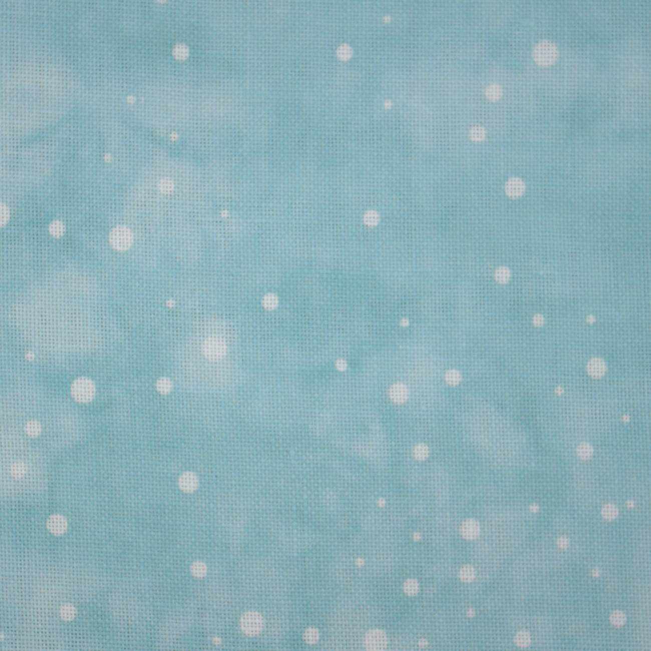 32 Count Snow on Aqua Hand Dyed Linen 17x19