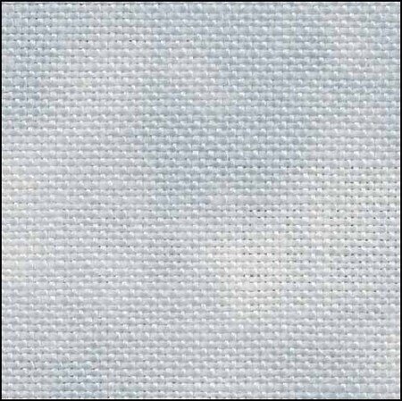 28 Count Stormy Sea Linen Fabric 17X19