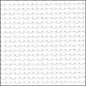 14 Count White Aida Fabric 18x30