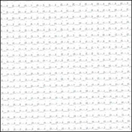 18 Count White Aida Fabric 15x18