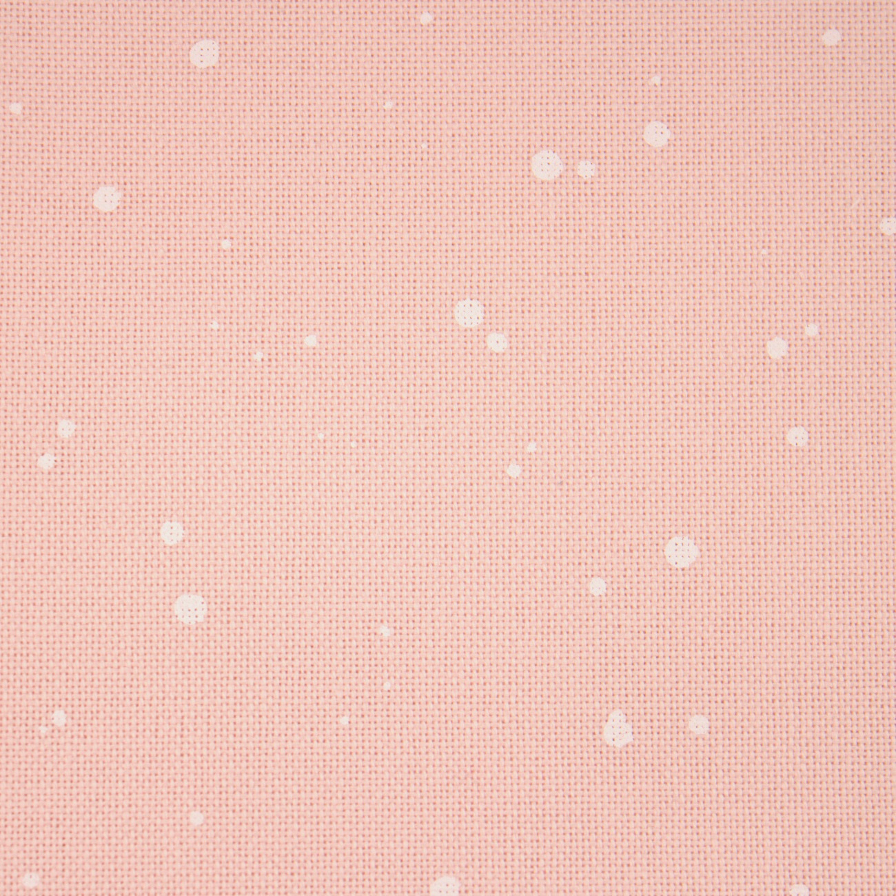 32 Count Splash Powder Pink w/White Dots Lugana Fabric 36x55