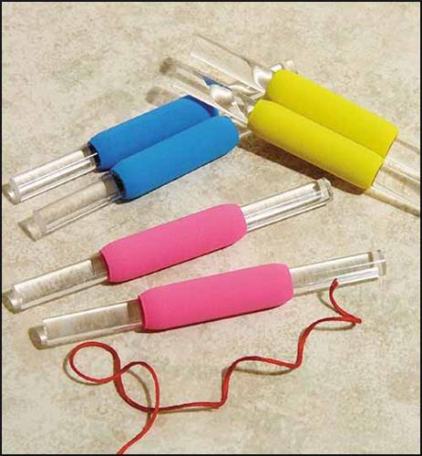 4" Foam Thread Straighteners, zoomed in. Select this picture to zoom back out.