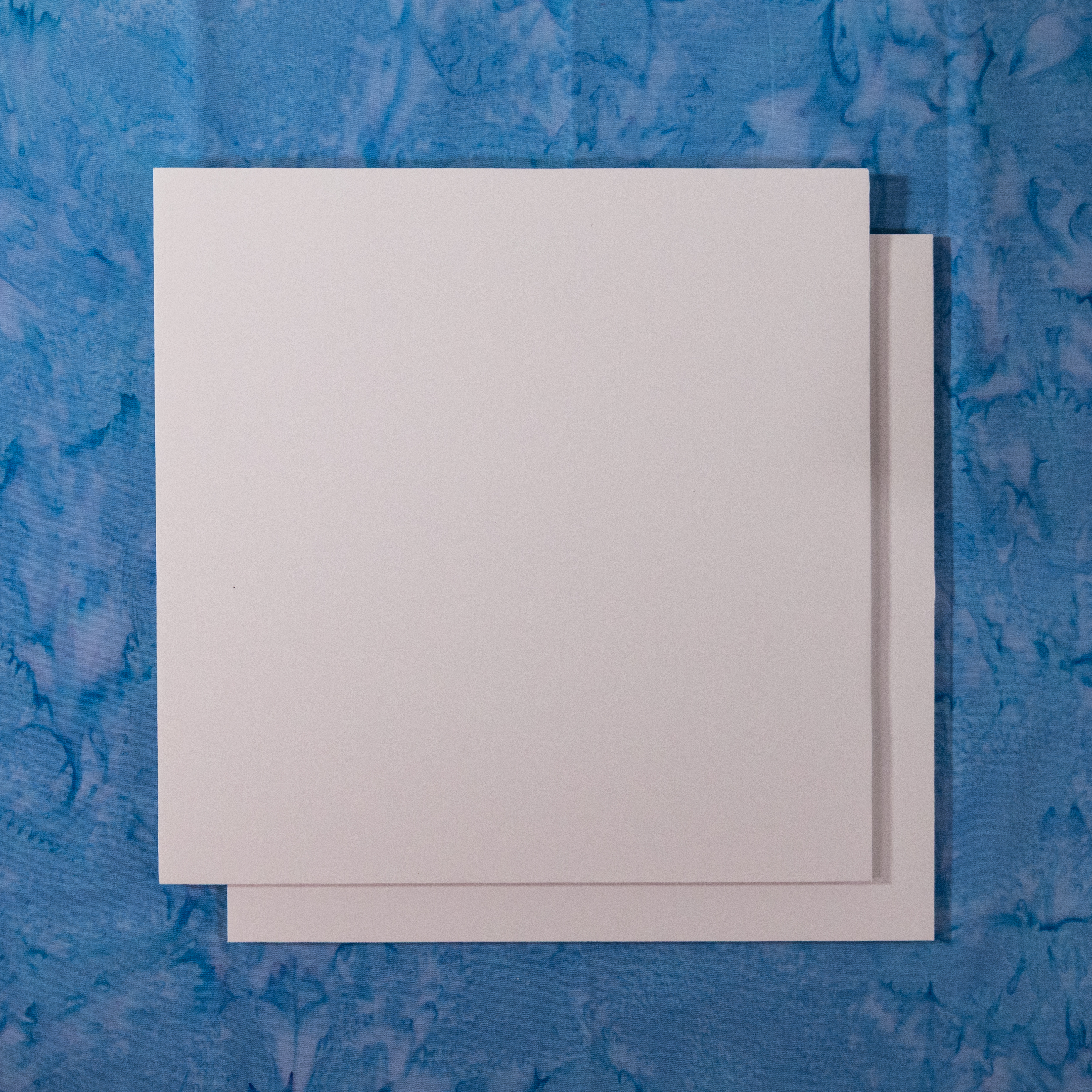Finishing / Mounting Foam Core Board 2pcs - 10.5x10.5, zoomed in. Select this picture to zoom back out.