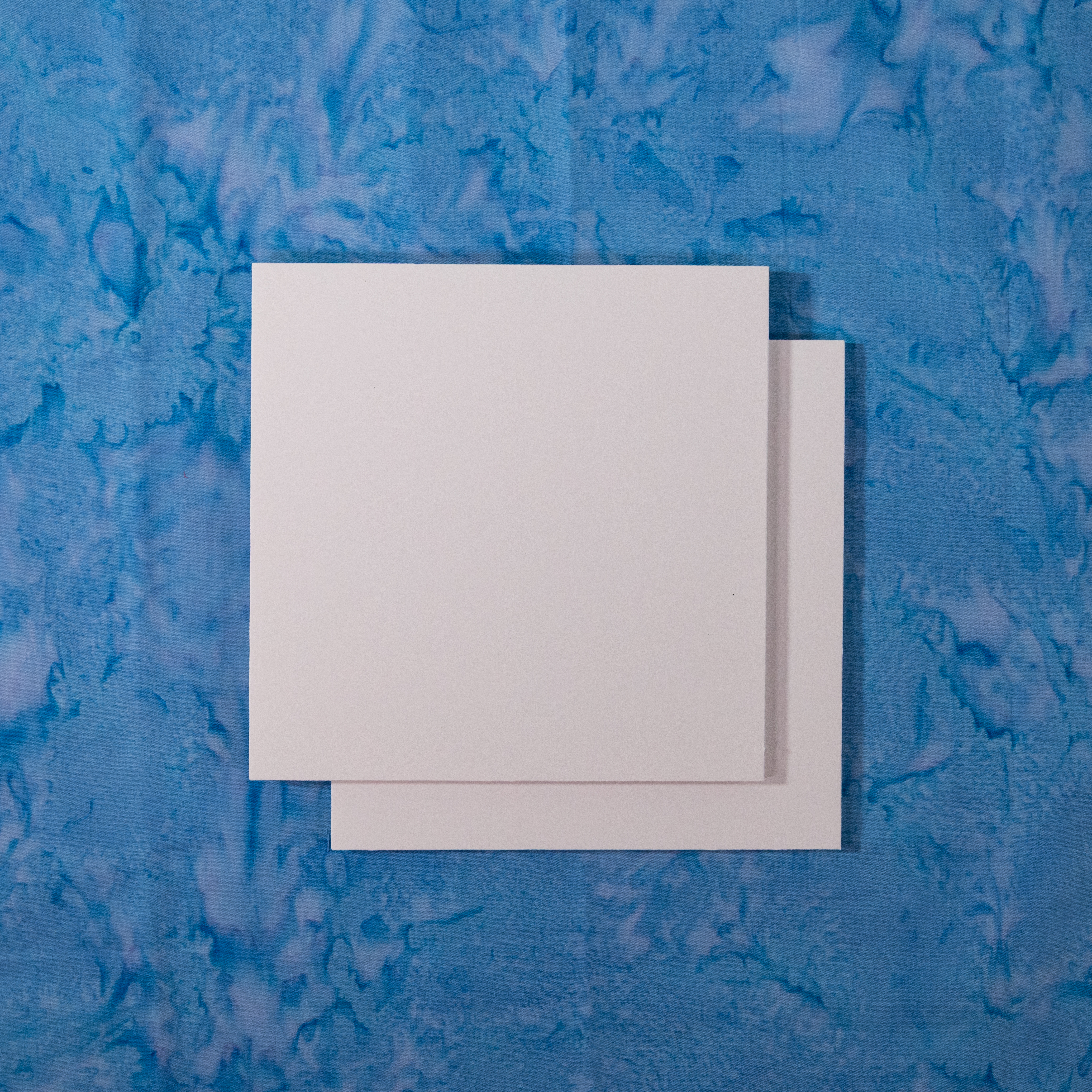 Finishing / Mounting Foam Core Board 2pcs - 6.5x6.5, zoomed in. Select this picture to zoom back out.