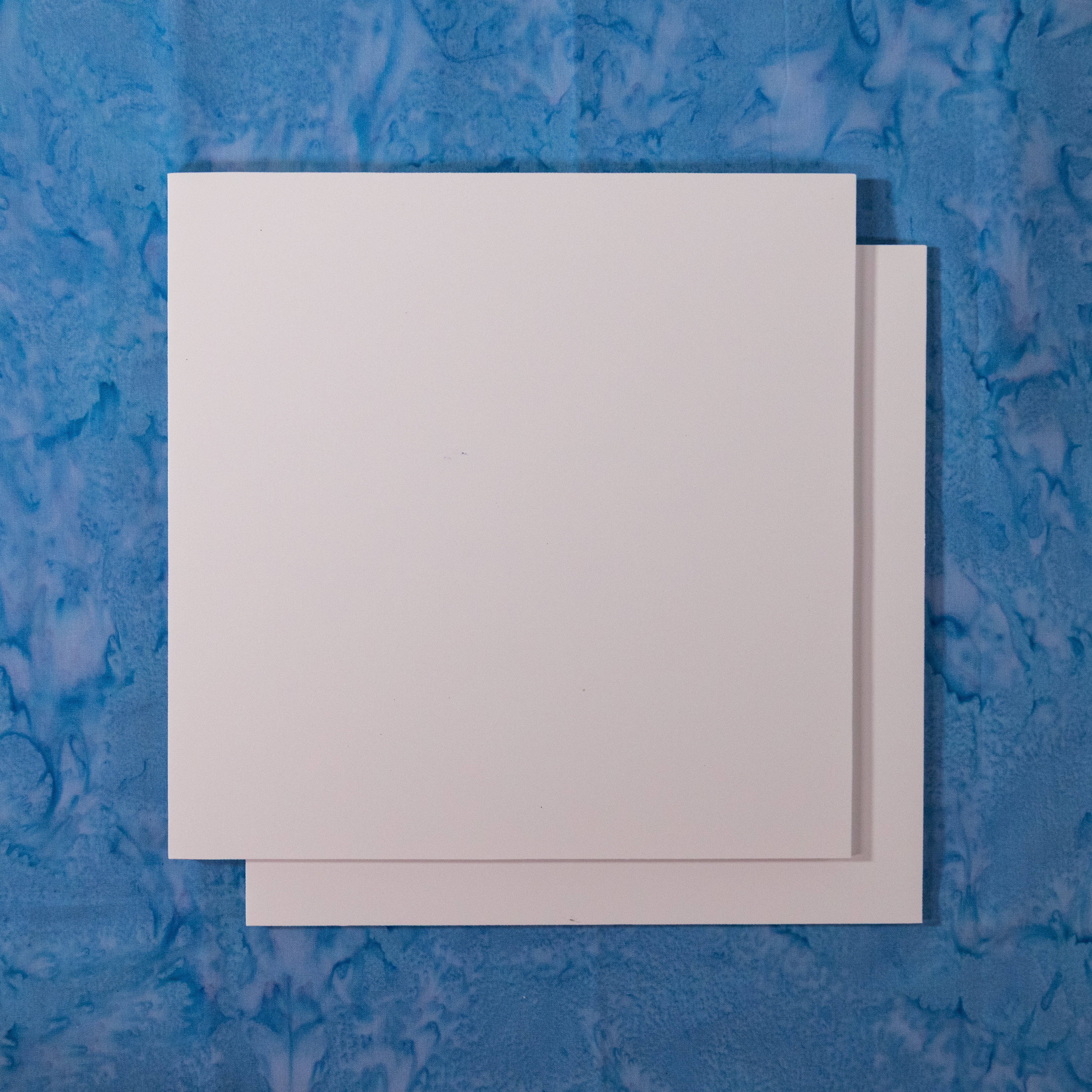 Finishing / Mounting Foam Core Board 2pcs - 9.5x9.5, zoomed in. Select this picture to zoom back out.