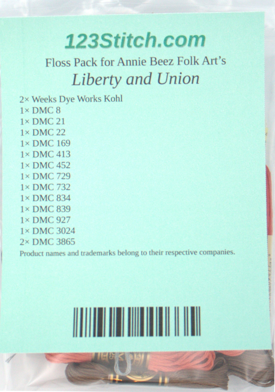 Floss Pack for "Liberty and Union"