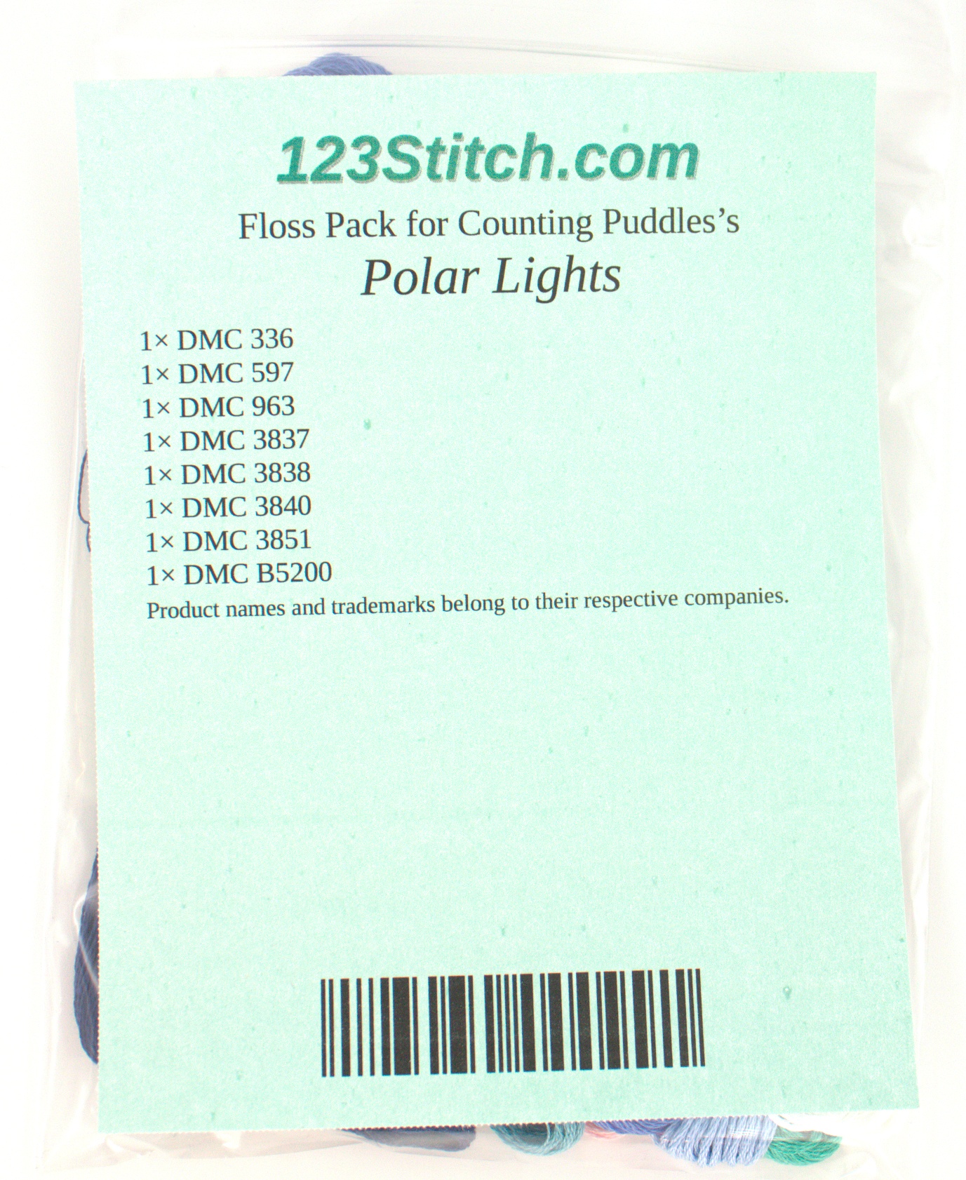 Floss Pack for "Polar Lights"