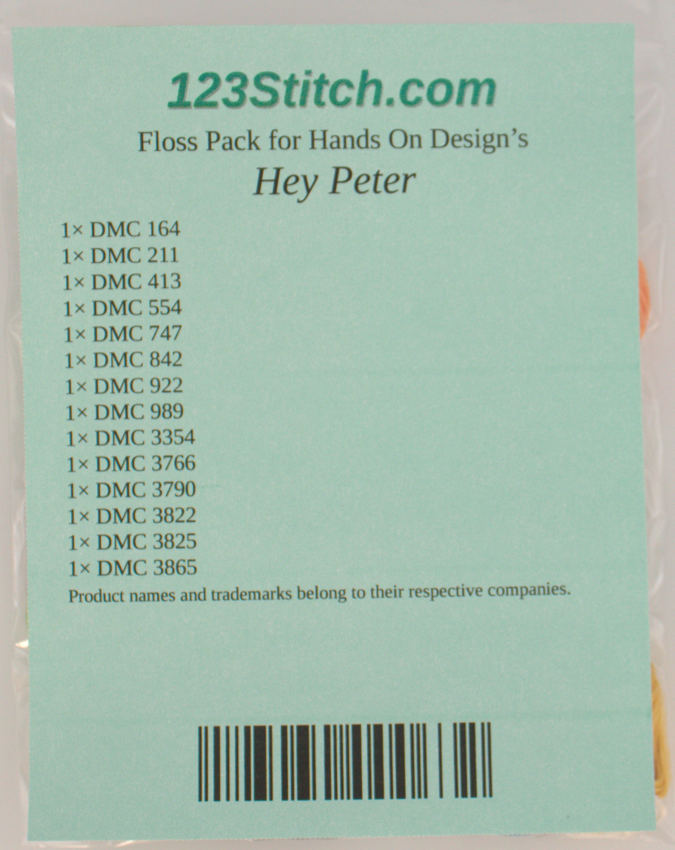 Floss Pack for "Hey Peter"