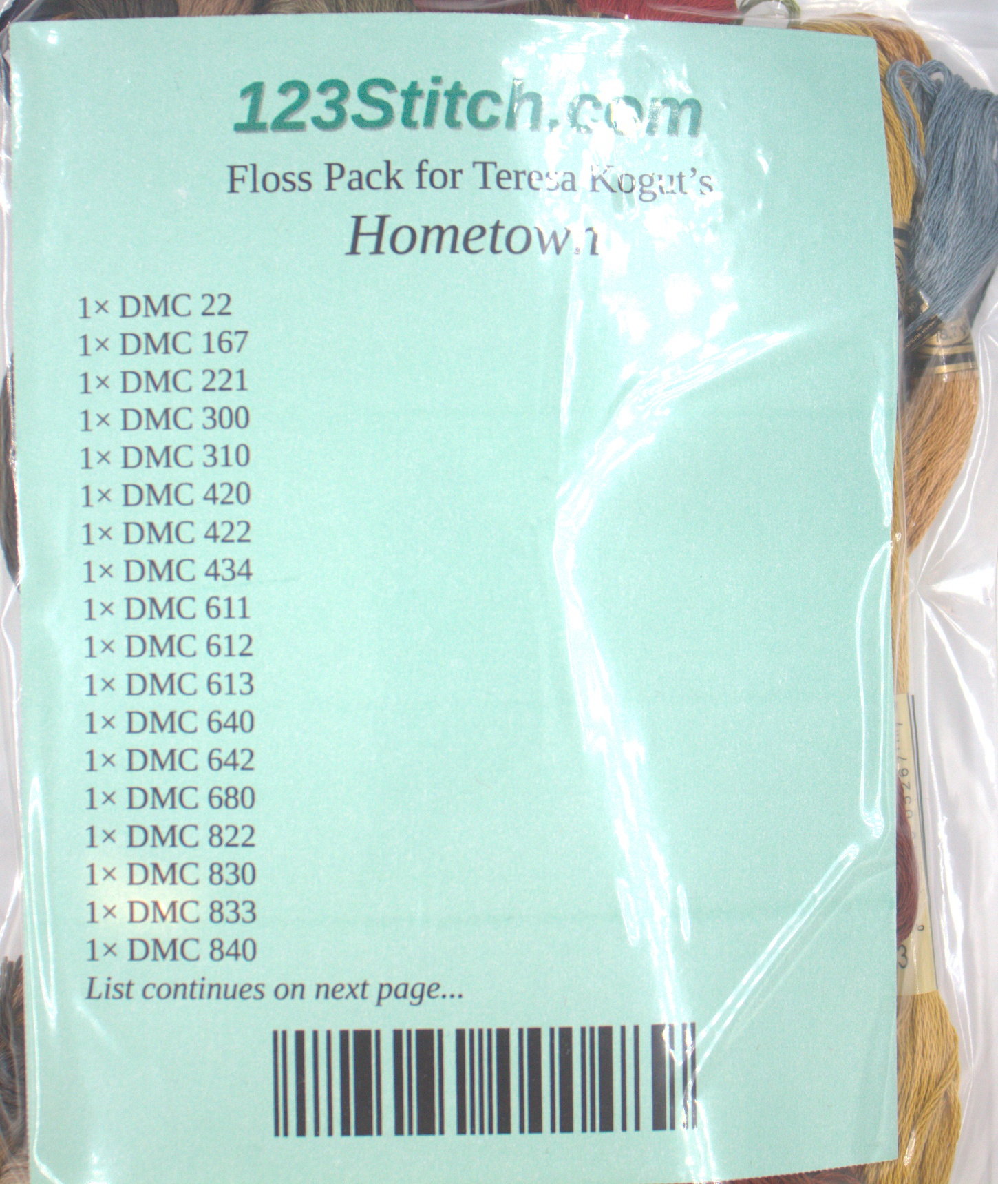 Floss Pack for "Happy Day"