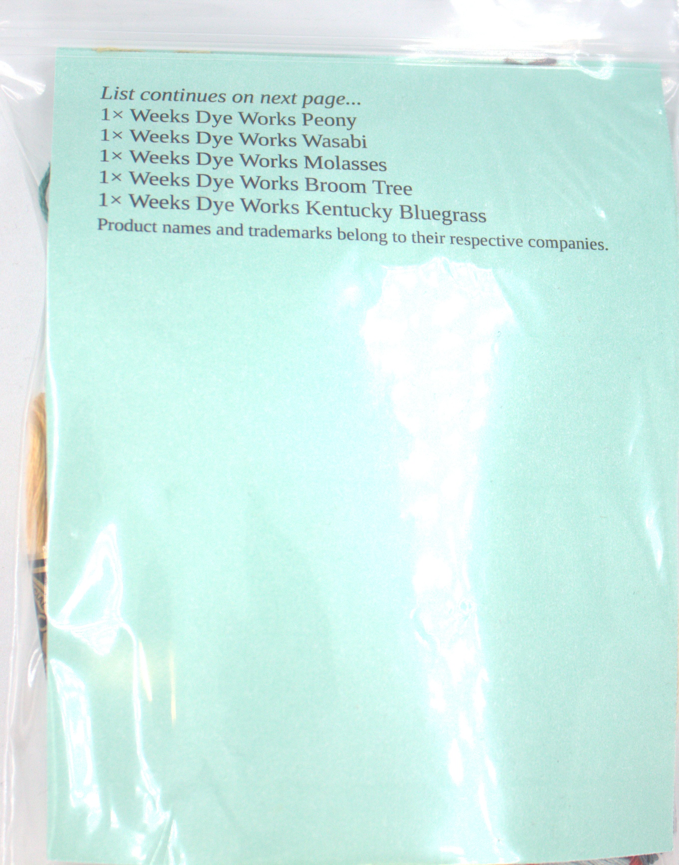 Floss Pack for "America The Beautiful"