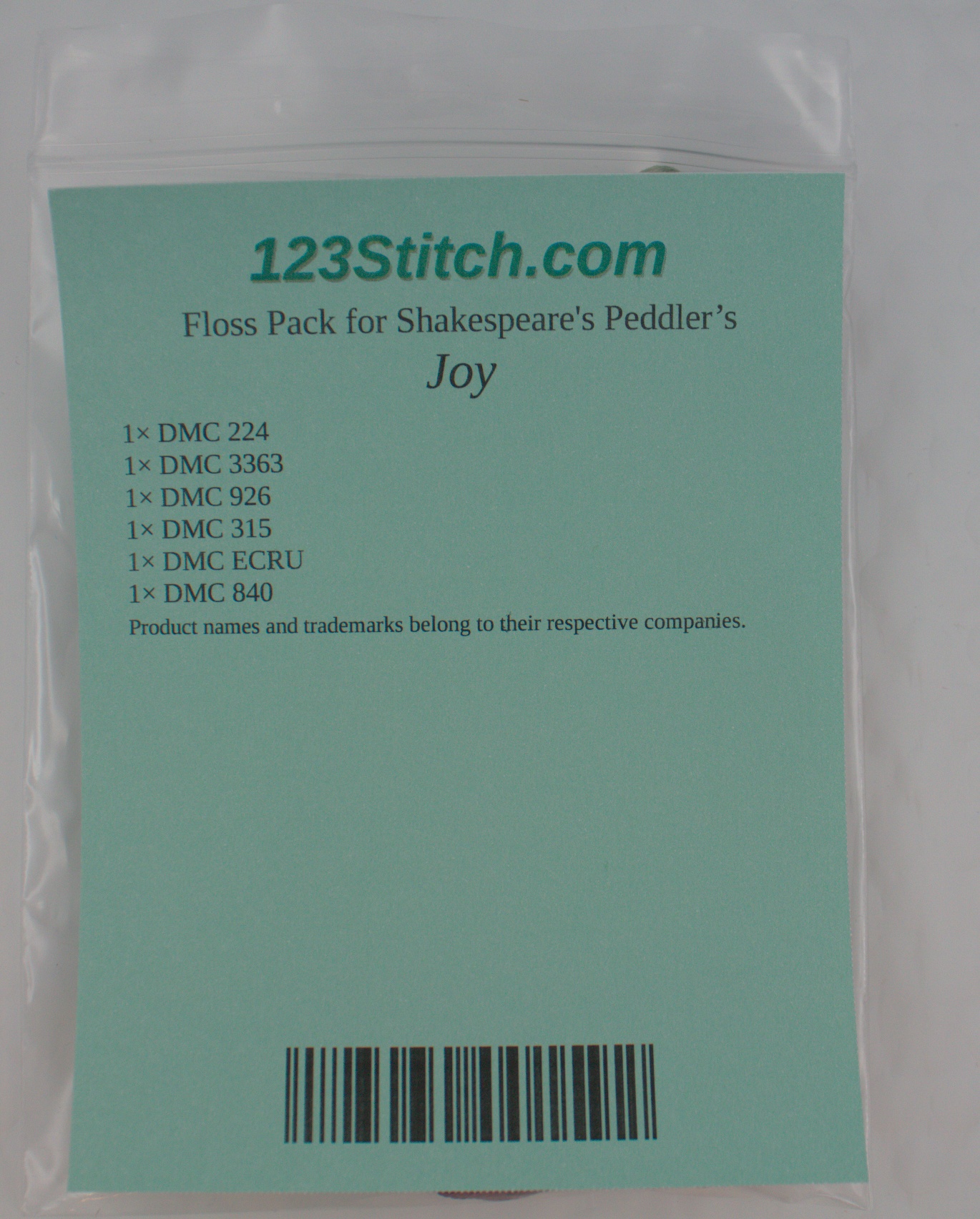 Floss Pack for "Joy"