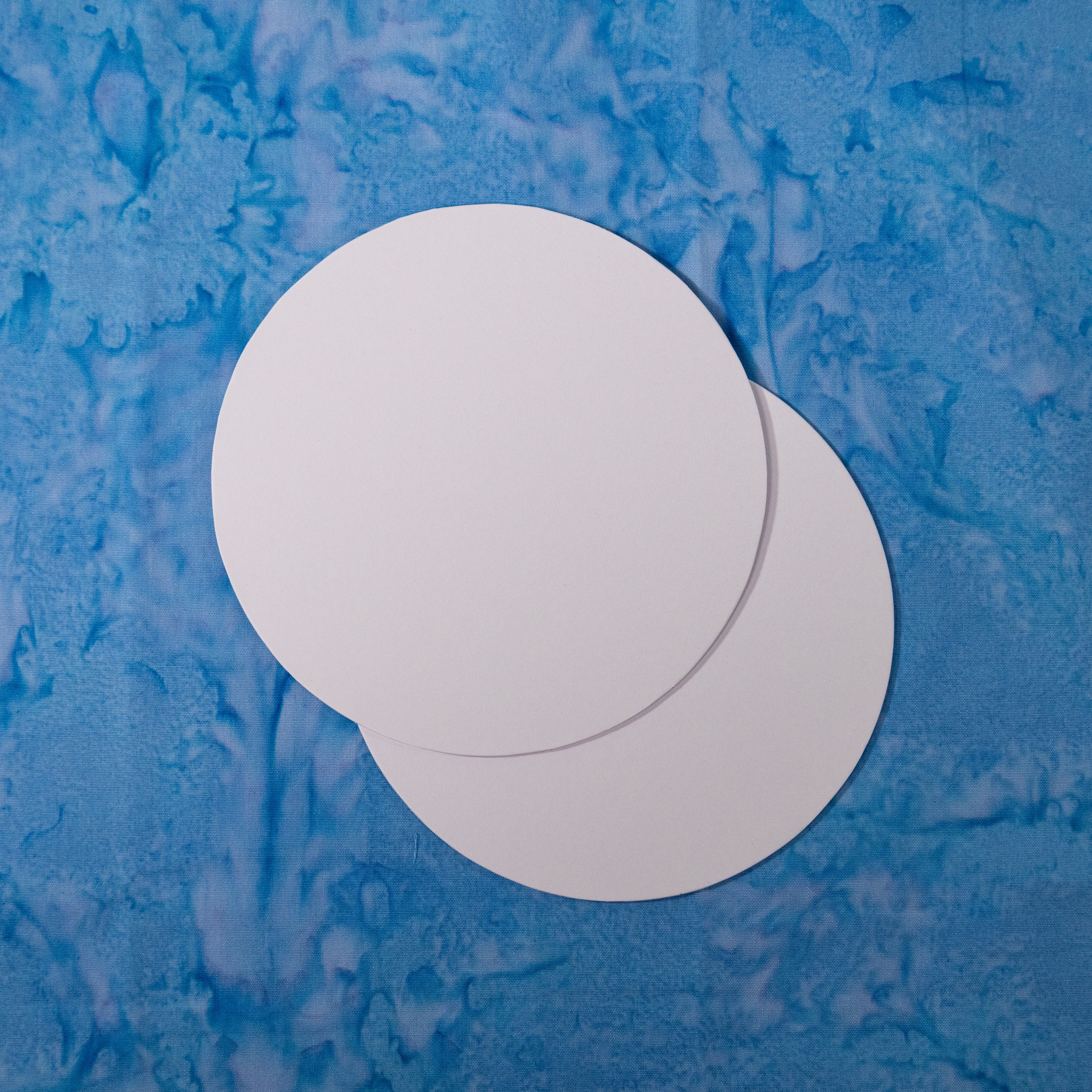 Finishing / Mounting Matboard Blanks 2pcs - 5.5" Round, zoomed in. Select this picture to zoom back out.