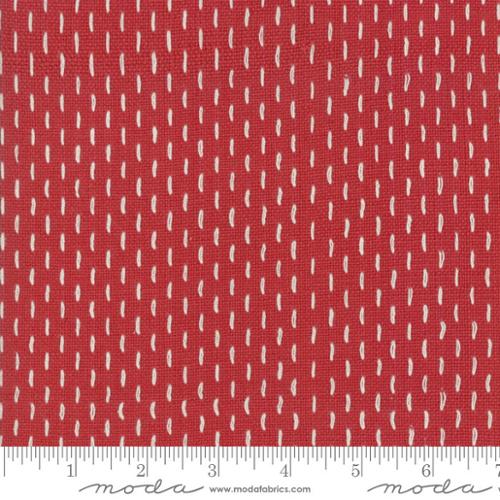 French Sashiko Rouge - Quilt Fabric