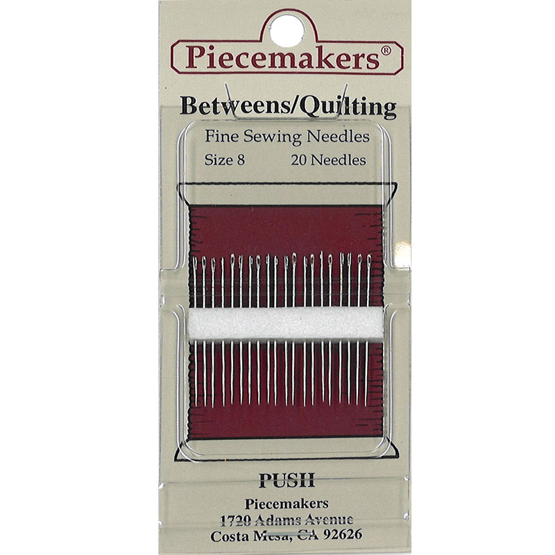 Piecemakers Betweens/Quilting Needles Size 8