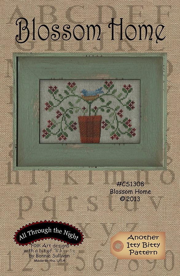 Blossom Home - Cross Stitch Pattern
