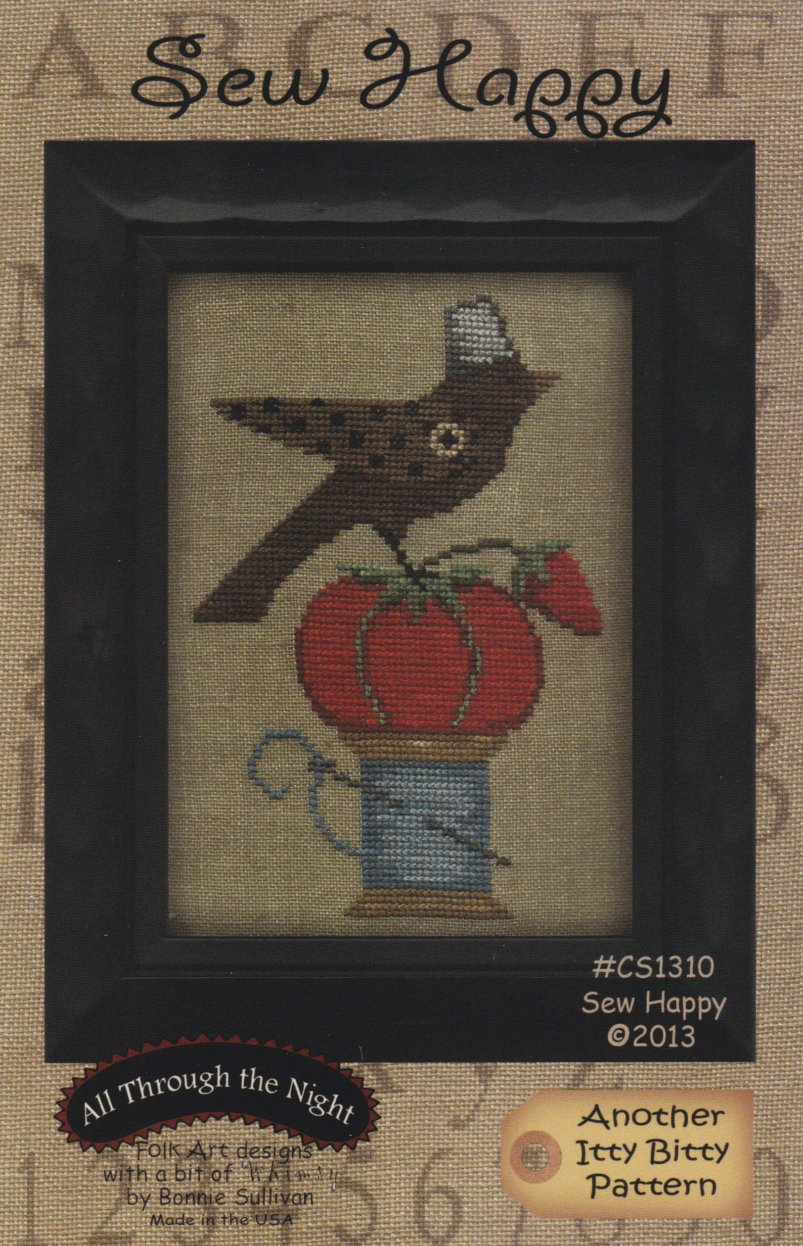 Sew Happy - Cross Stitch Pattern
