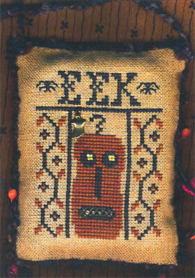 Viney Pumpkin (Halloween Year II - February) - Cross Stitch
