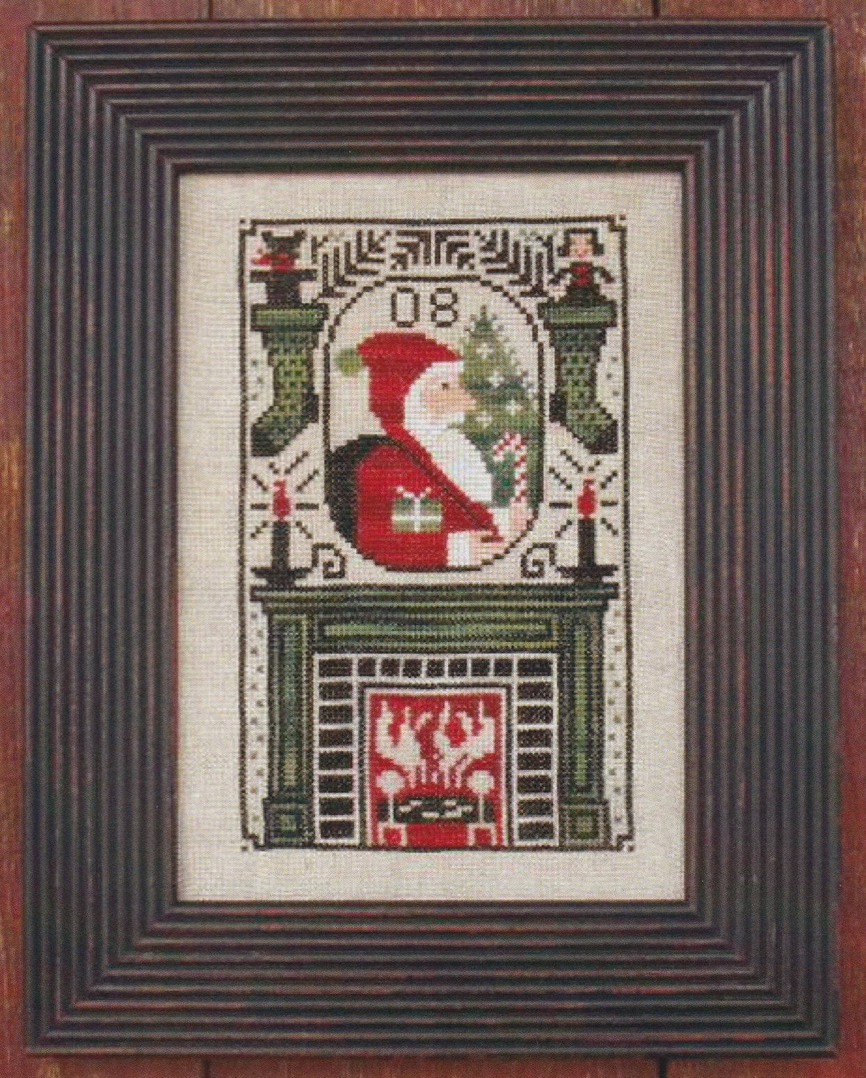 By the Chimney 2008 Limited Edition Santa (CHART ONLY)