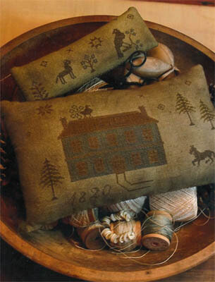 Pine Tree Farm Pinkeeps - Cross Stitch Pattern