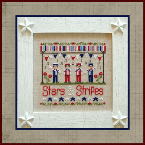 Stars & Stripes - Cross Stitch Pattern