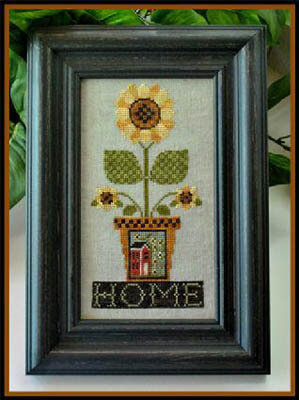 Home is Where the Sunflowers Grow - Cross Stitch Pattern