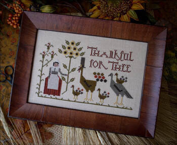 Thankful for Thee - Cross Stitch Pattern