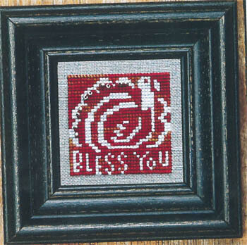 Autumn Spice   White - Cross Stitch Pattern (beads included)