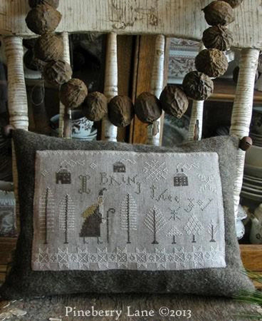 I Bring Thee Joy - Cross Stitch Pattern