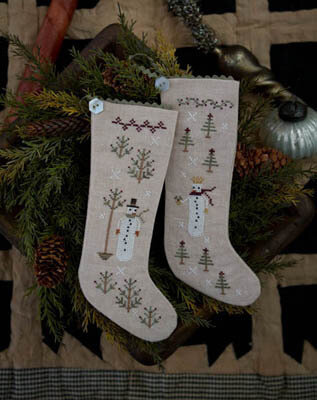Wintertide Friends - Cross Stitch Pattern