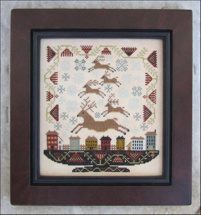 Reindeer Games - Cross Stitch Pattern