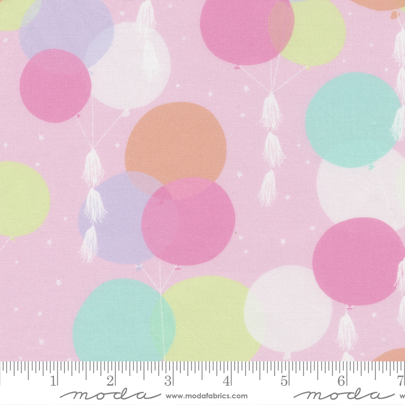 Soiree Cotton Candy - Jumbo Balloons Balloons - Quilt Fabric