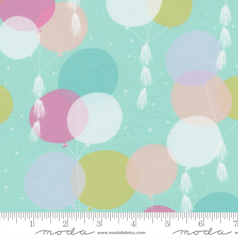Soiree Splash - Jumbo Balloons Balloons - Quilt Fabric