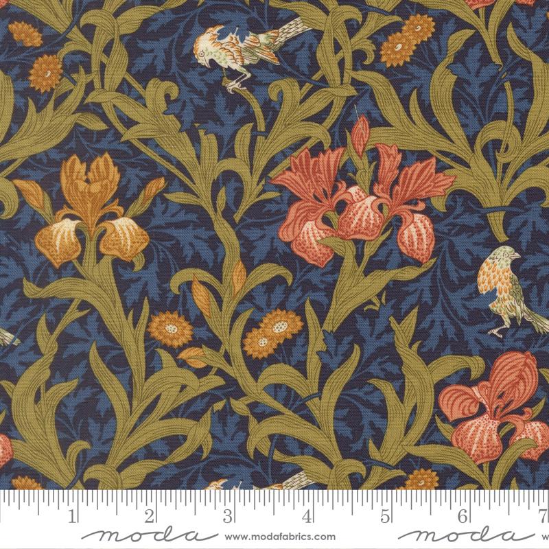 Morris Muse Iris Twilight - Quilt Fabric